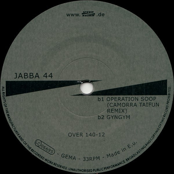 Jabba 44 : Operation Soop (Remixes) (12")