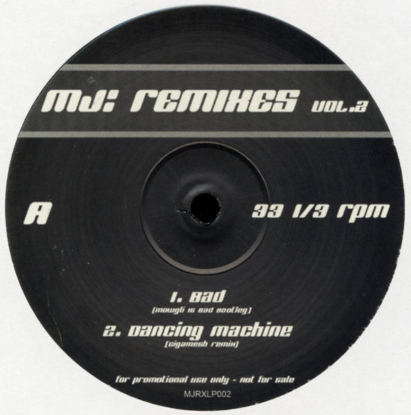 Michael Jackson : Remixes Vol. 2 (2xLP, Promo, Unofficial)