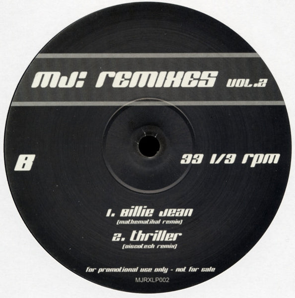 Michael Jackson : Remixes Vol. 2 (2xLP, Promo, Unofficial)