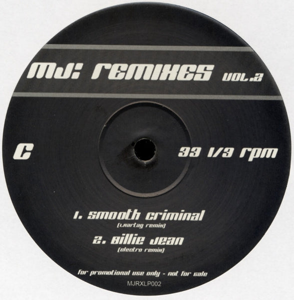 Michael Jackson : Remixes Vol. 2 (2xLP, Promo, Unofficial)