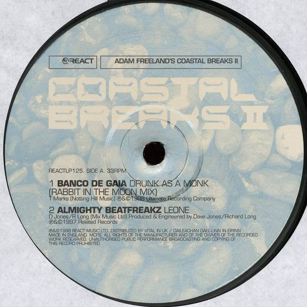 Adam Freeland : Adam Freeland's Coastal Breaks II (4xLP, Comp)