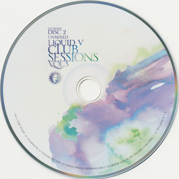 Bryan Gee : Liquid V Club Sessions Vol 3 (CD, Comp, Mixed + CD, Comp)