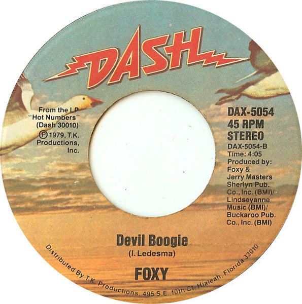 Foxy : RRRRRRock / Devil Boogie (7")