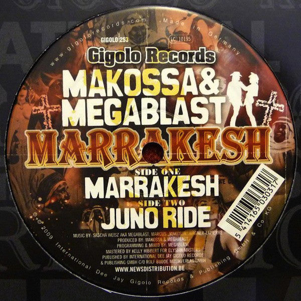 Makossa & Megablast : Marrakesh (12")