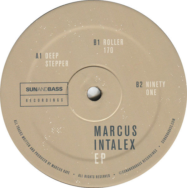 Marcus Intalex : Marcus Intalex EP (12", EP, RP)