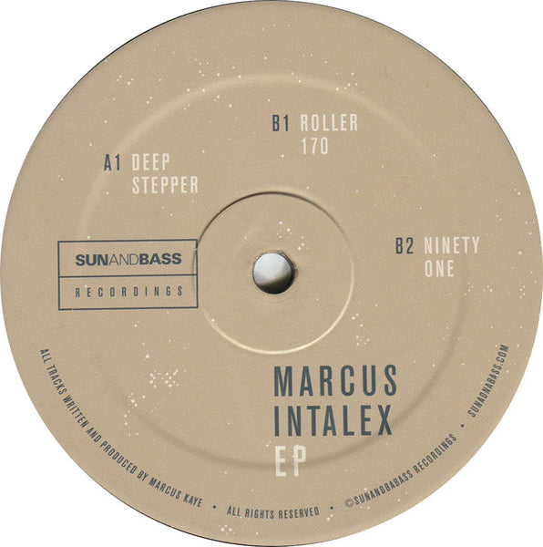 Marcus Intalex : Marcus Intalex EP (12", EP, RP)