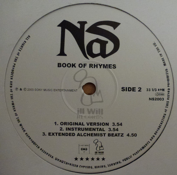 Nas : Warrior Song (12")