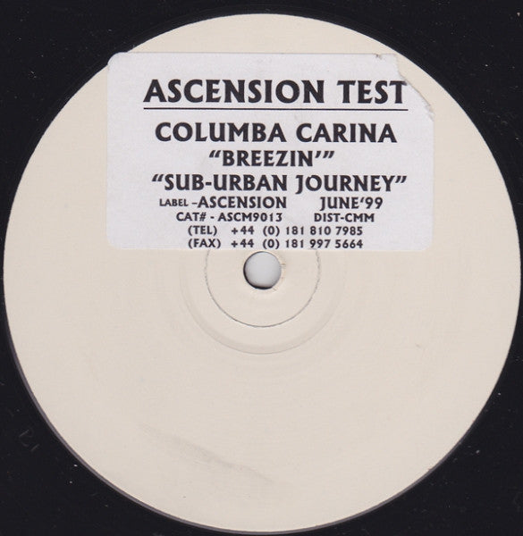 Columba Carina : Breezin' (12", TP, W/Lbl)