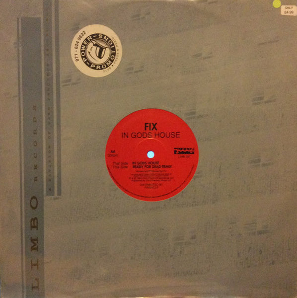 Fix (3) : In Gods House (12", Promo)