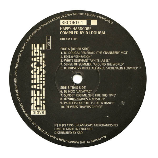 Various : Radio Dreamscape Volume One (4x12", Comp, Mixed)