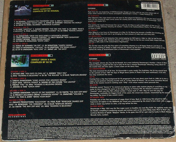 Various : Radio Dreamscape Volume One (4x12", Comp, Mixed)