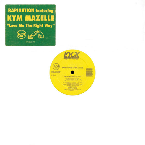 The Rapino Brothers & Kym Mazelle : Love Me The Right Way (12")