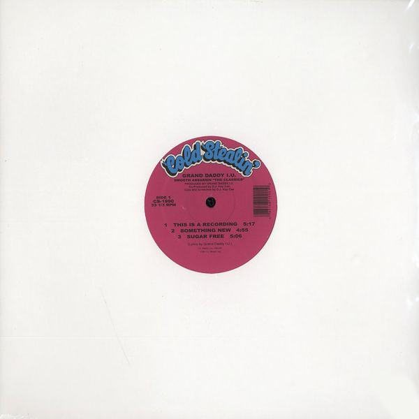 Grand Daddy I.U. : Smooth Assassins "The Classics" (12", EP)