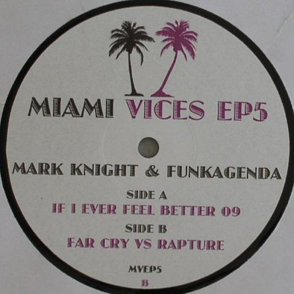 Mark Knight & Funkagenda : Miami Vices EP5 (12", Unofficial)