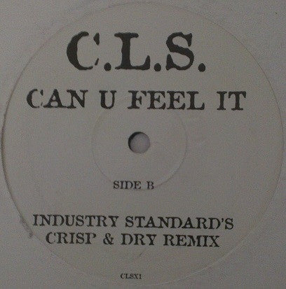 CLS : Can U Feel It (Industry Standard Mixes) (12", W/Lbl)