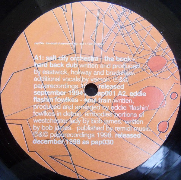 Various : The Sound Of Paper Recordings - Part 1 (12")