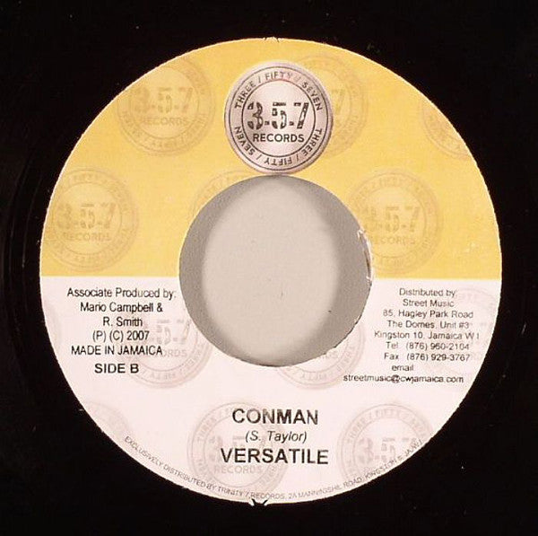 Anthony B / Versatile (7) : Nookie / Conman (7")