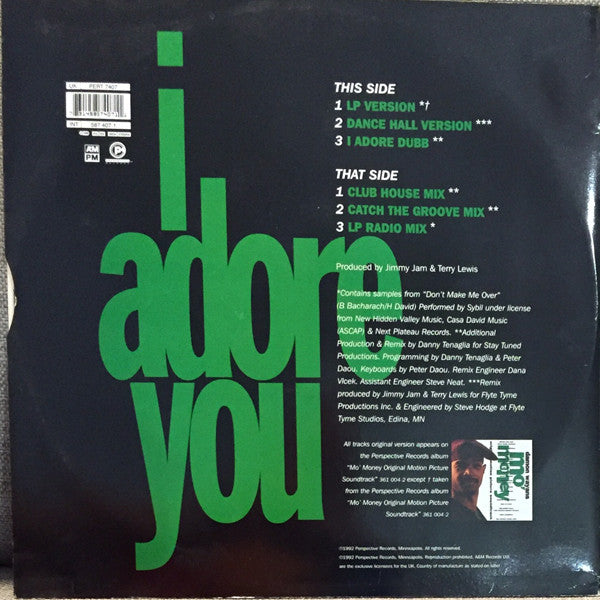 Caron Wheeler : I Adore You (12")