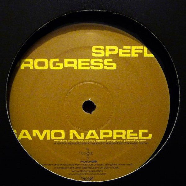 Speed Progress : Samo Napred (12")