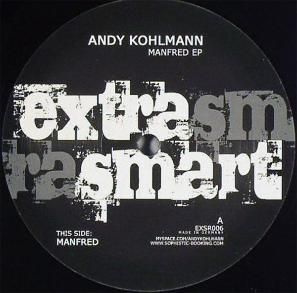 Andy Kohlmann : Manfred EP (12", EP)