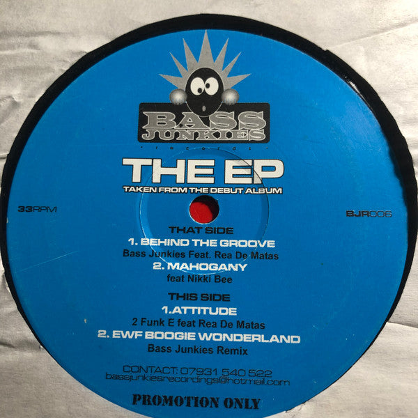 Bass Junkies (2) : The EP (12", EP)