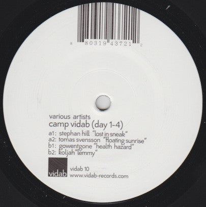 Various : Camp Vidab (Day 1-4) (12")