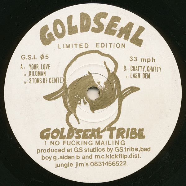 Goldseal Tribe : Your Love (12", Ltd)