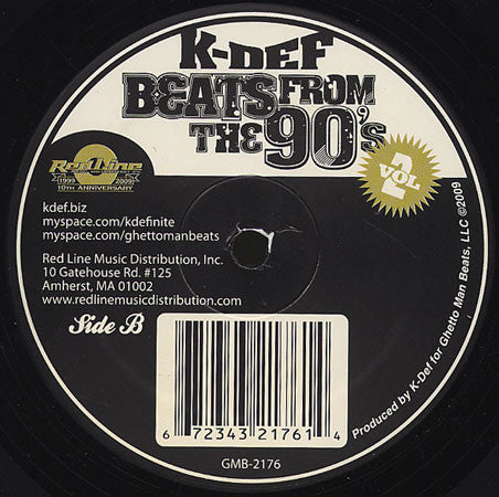 K-Def : Beats From The 90's Vol. 2 (LP)