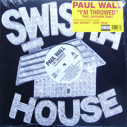 Paul Wall Feat. Jermaine Dupri : I'm Throwed (12")