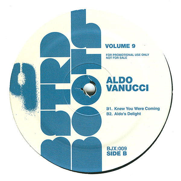 Aldo Vanucci : BSTRD Boots Volume 9 (12", Promo)