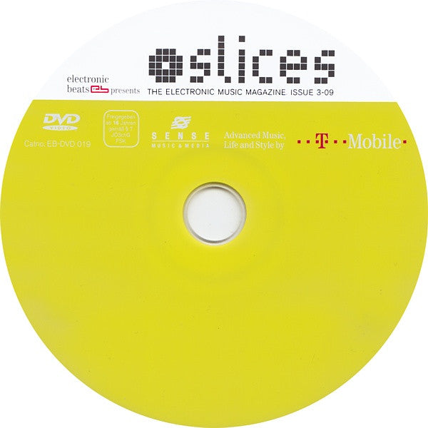 Various : Slices - The Electronic Music Magazine. Issue 3-09 (DVD-V, PAL, DVD)