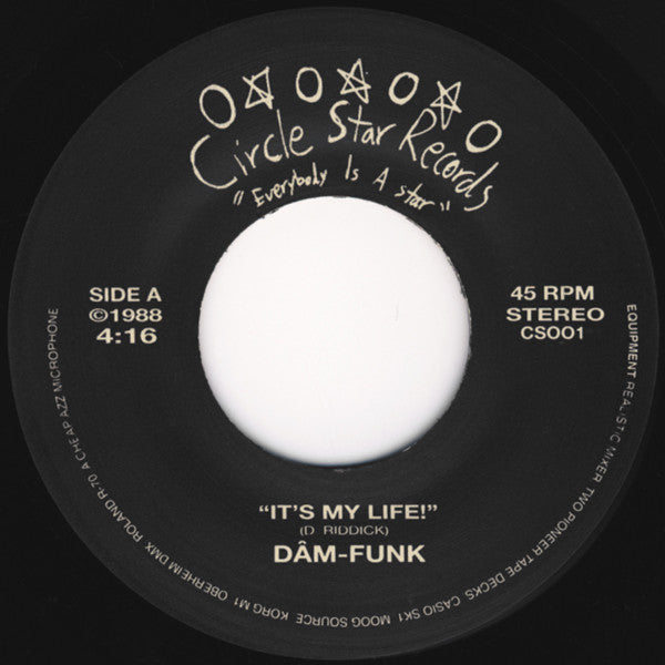 Dam-Funk : It's My Life (7", Single)