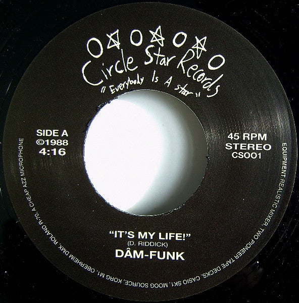 Dam-Funk : It's My Life (7", Single)