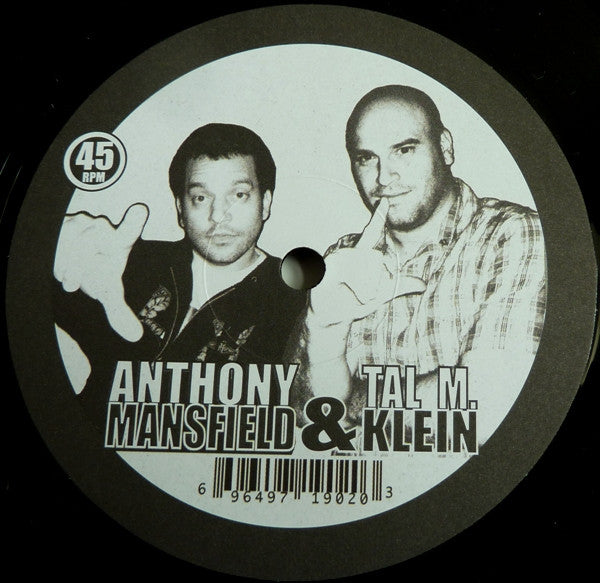 Tal M Klein & Anthony Mansfield : Disco Villainy (12")