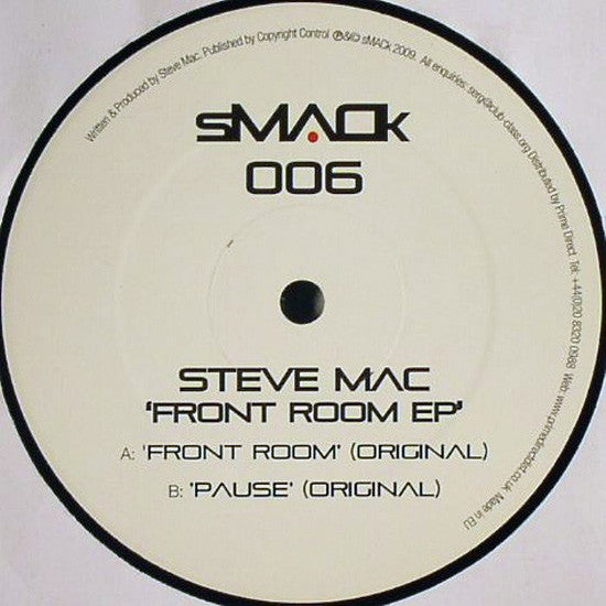 Steve Mac : Front Room EP (12", EP)