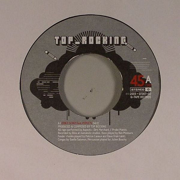 Top Rocking Feat. Aspects : Don't Sleep (7", Single)