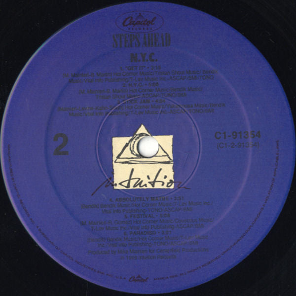Steps Ahead : N.Y.C. (LP, Album)