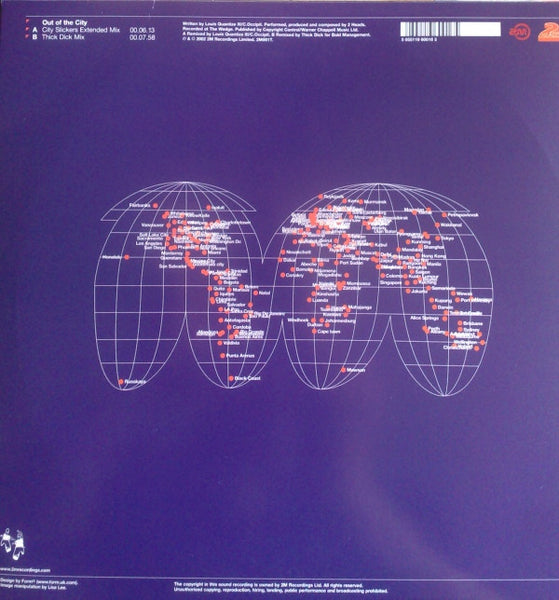 2 Heads : Out Of The City (12")