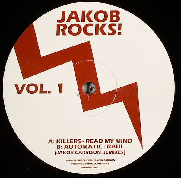 The Killers / The Automatic : Jakob Rocks! Vol. 1 (12", Promo, Unofficial)