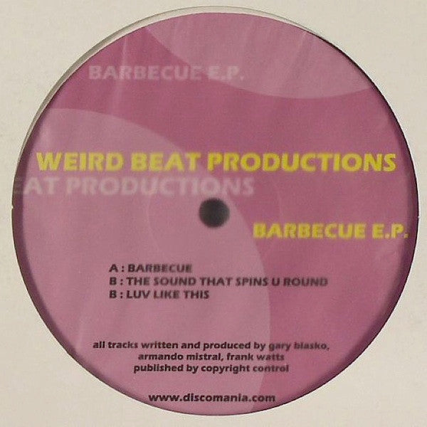 Weird Beat Productions : Barbecue E.P. (12", EP)