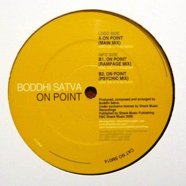 Boddhi Satva : On Point (12", EP)