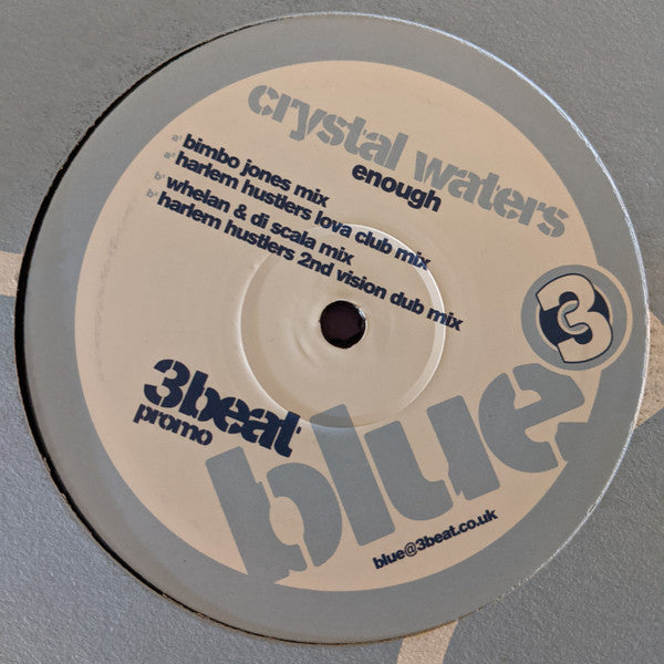 Crystal Waters :   Enough (12")