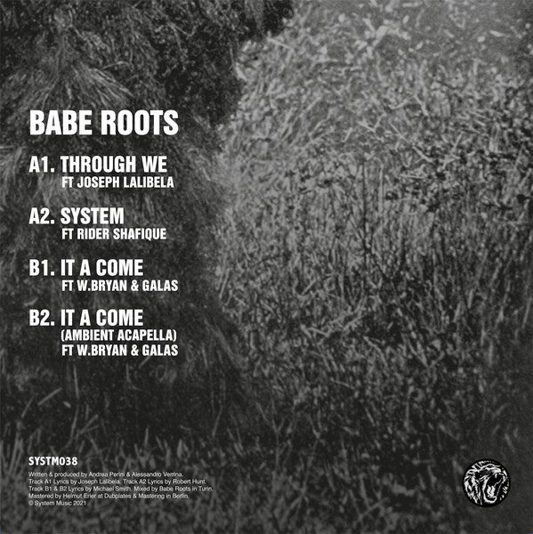 Babe Roots : Through We (12", EP, 180)