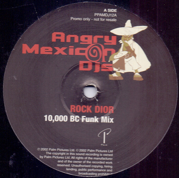 Angry Mexican DJs : Rock Dior (12", Promo)