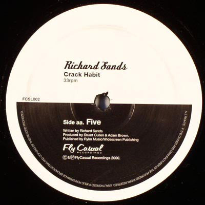 Richard Sands : Crack Habit / Five (12")