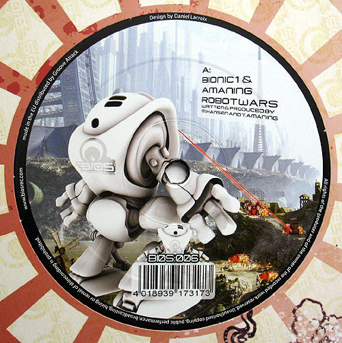 Bionic1 & Amaning / Squash (4) : Robotwars / Crawlers (12")