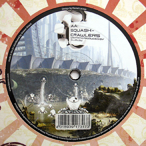 Bionic1 & Amaning / Squash (4) : Robotwars / Crawlers (12")