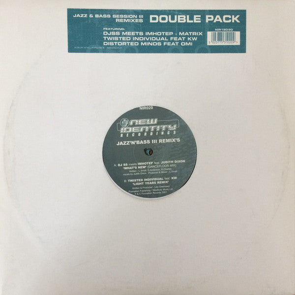 Various : Jazz & Bass Session 3 Remixes (2x12")