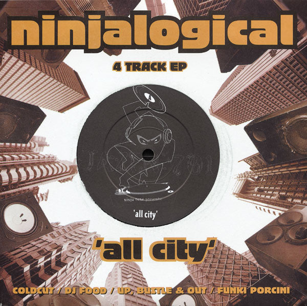 Various : Ninjalogical - All City (7", EP, Promo)