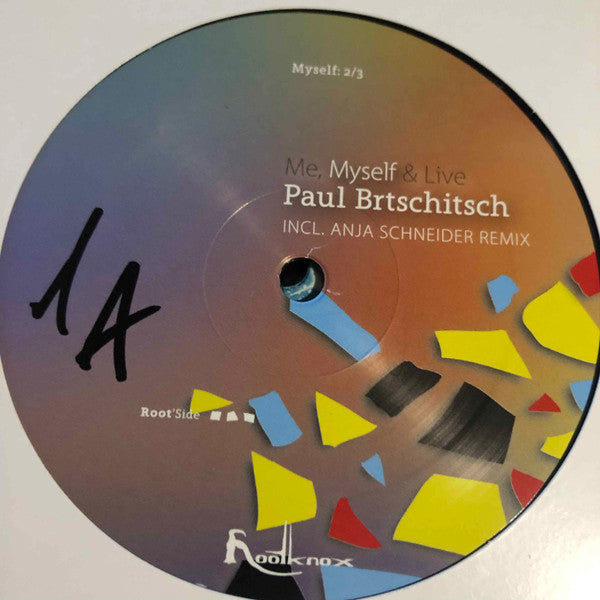 Paul Brtschitsch : Me, Myself & Live (Myself:2/3) (12")